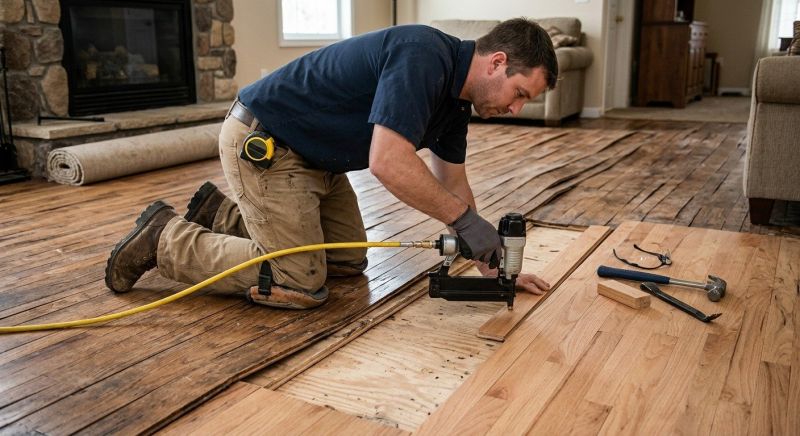 Wood Floor Service in Bowie, MD