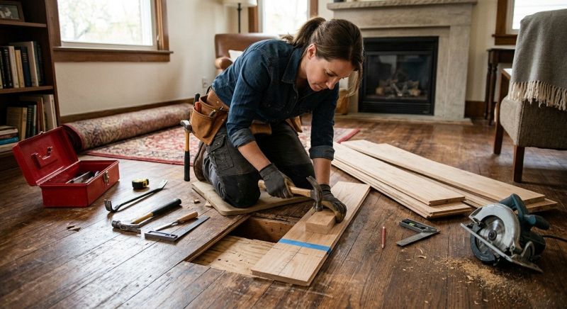 Wood Floor Service in Bowie, MD