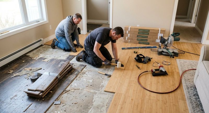 Bamboo Flooring Installation in Bowie, MD