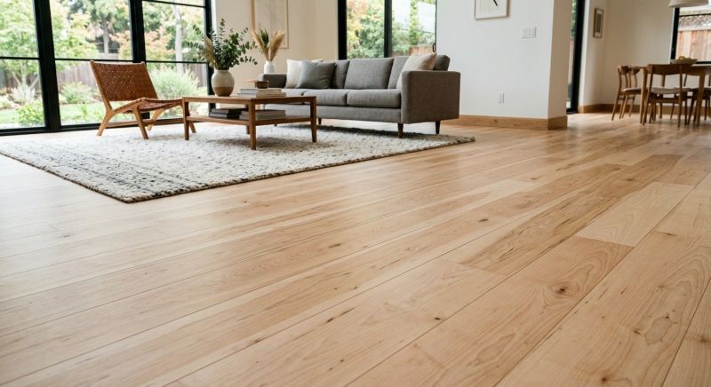 Birch Floor Installation in Bowie, MD