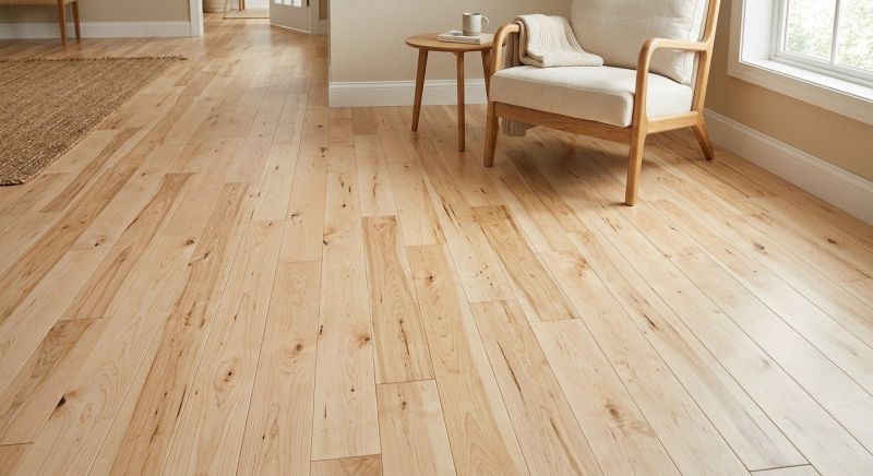 Birch Floor Installation in Bowie, MD