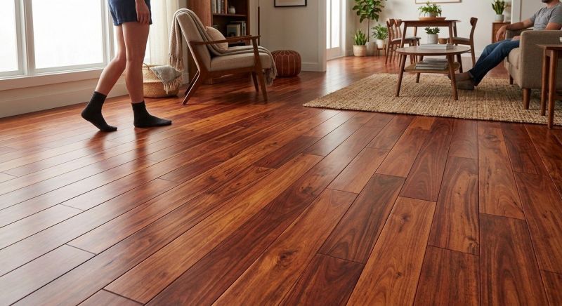 Cherry Floor Installation in Brandywine, MD