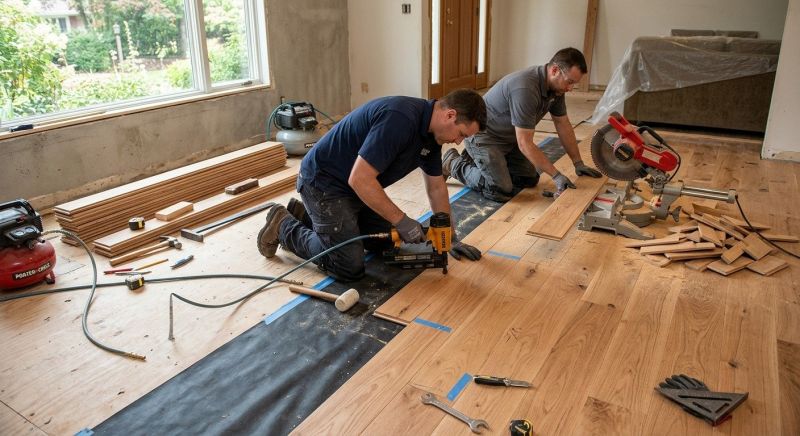 Hardwood Floor Installation in Chevy Chase, MD