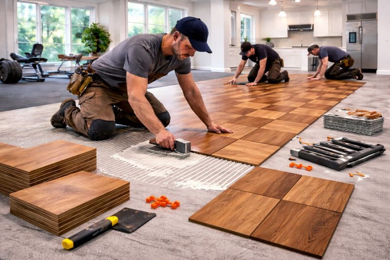 Hardwood Floor Installation in Chevy Chase, MD