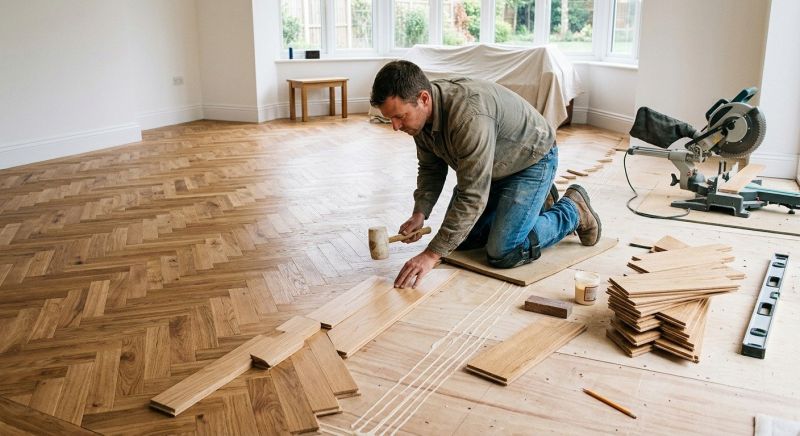 Hardwood Floor Installation in Dunkirk, MD