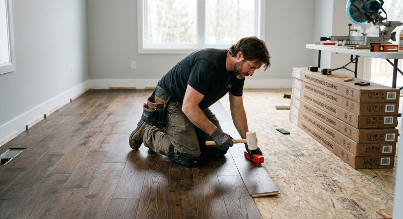 Hardwood Floor Installation in Highland, MD