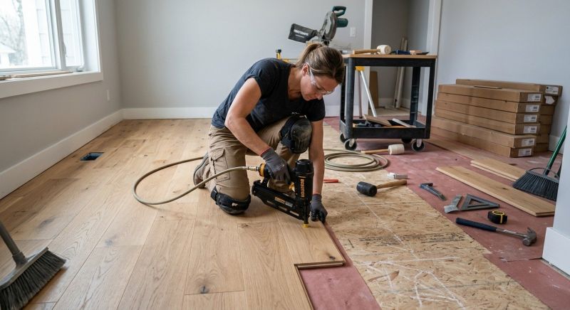 Hardwood Floor Installation in Kensington, MD
