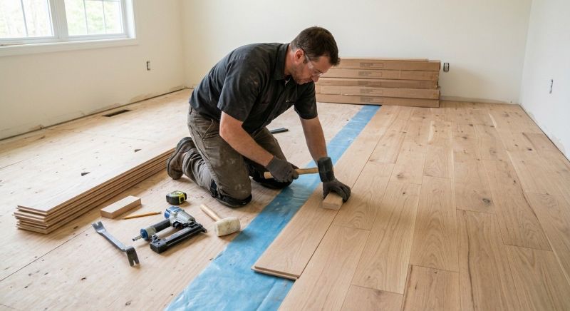 Hardwood Floor Installation in Pasadena, MD
