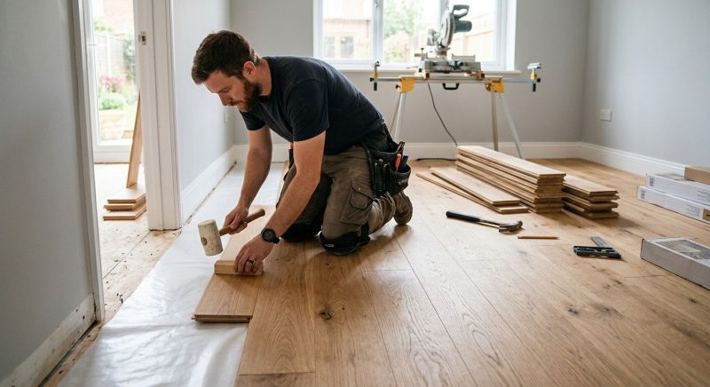 Hardwood Floor Renovation in Bowie, MD