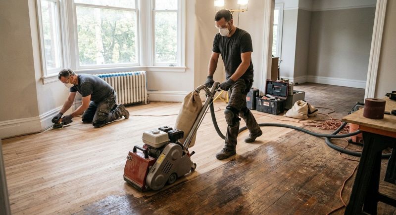 Hardwood Floor Renovation in Bowie, MD