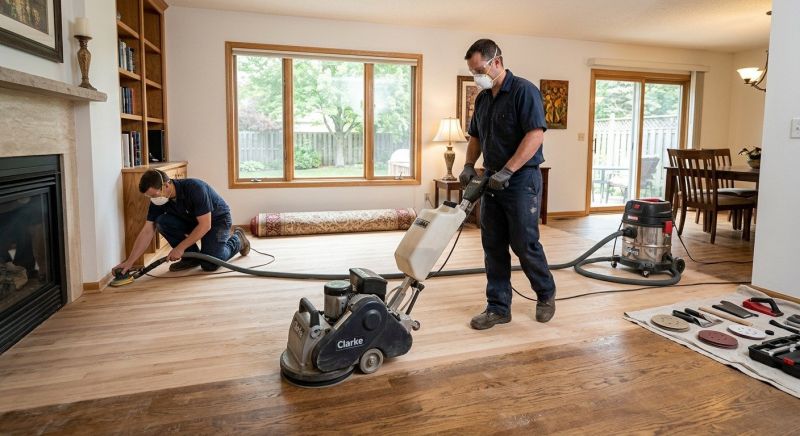 Hardwood Floor Renovation in Bowie, MD