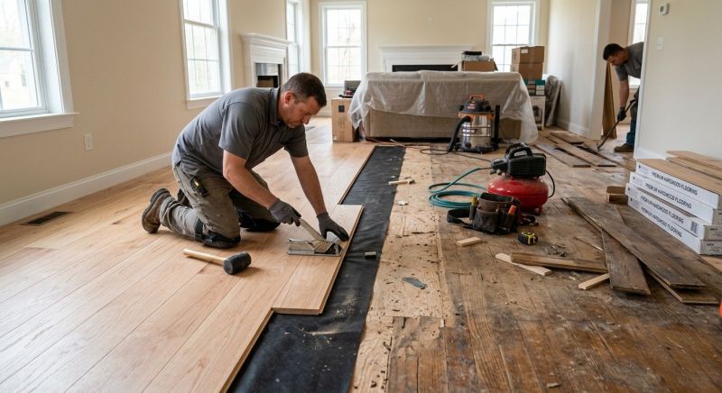 Hardwood Replacement in Olney, MD