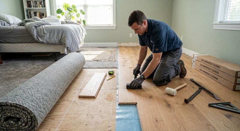 Hardwood Replacement in Oxon Hill, MD