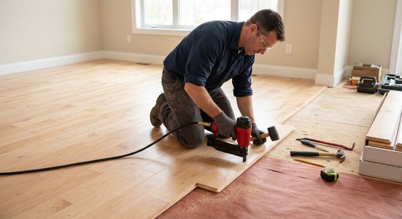 Maple Flooring Installation in Jessup, MD