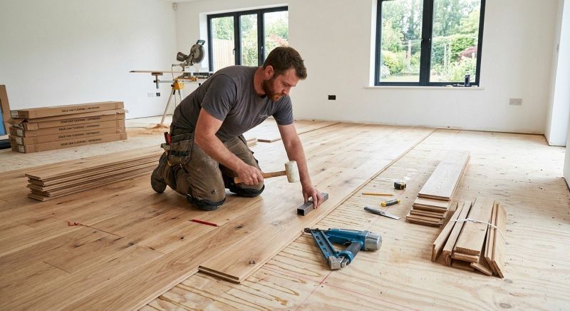 Oak Floor Installation in Brandywine, MD