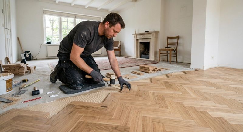 Parquet Flooring Installation in Bowie, MD