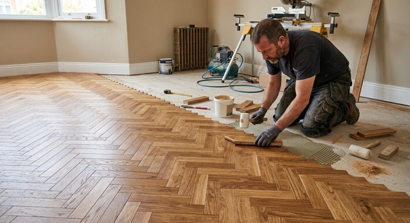Parquet Flooring Installation in Bowie, MD