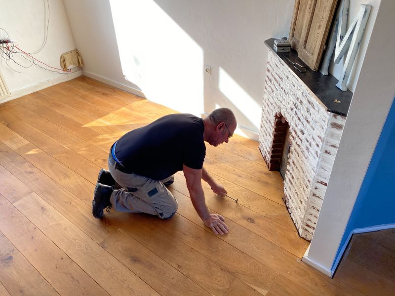Pine Floor Installation in Bowie, MD