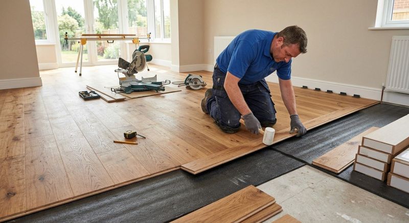 Plank Floor Installation in Bowie, MD