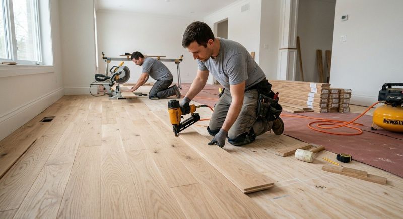 Wood Floor Replacement in Columbia, MD
