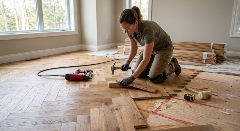 Wood Flooring Installation in Beltsville, MD