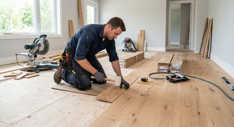 Wood Flooring Installation in Gwynn Oak, MD