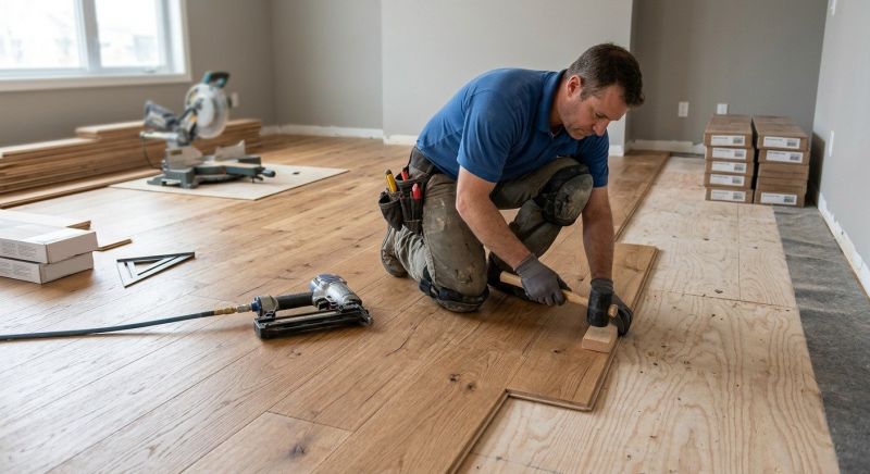 Wood Flooring Installation in Bowie, MD