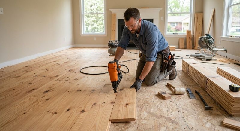 Wood Flooring Installation in Howard County, MD